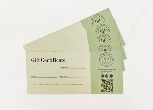 Pandosy Place Gift Certificate