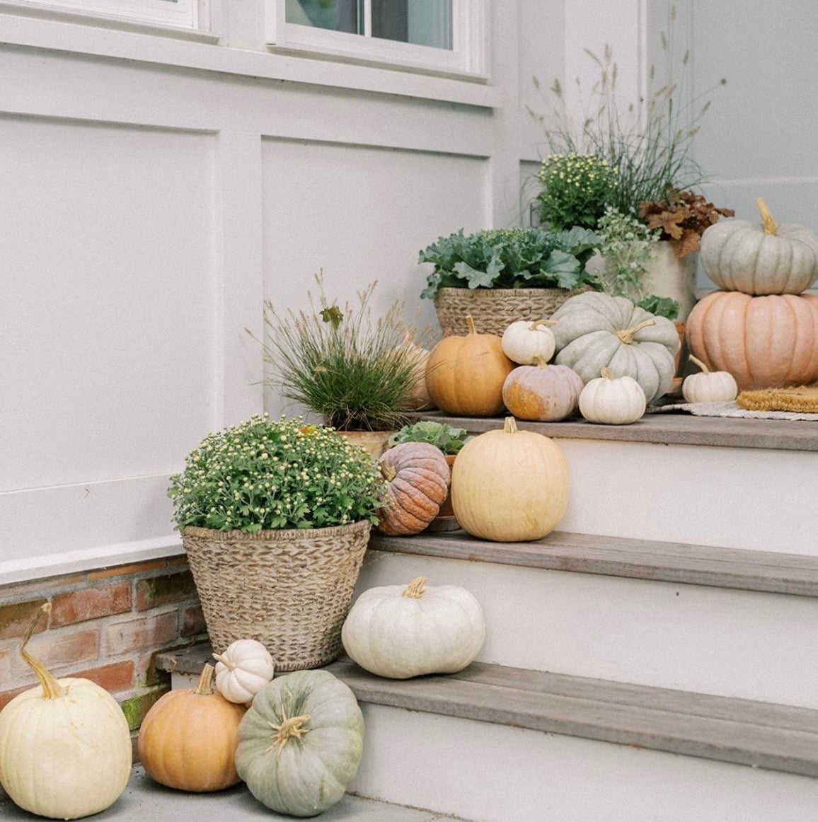 Pretty Pastel Porch Pumpkin Package